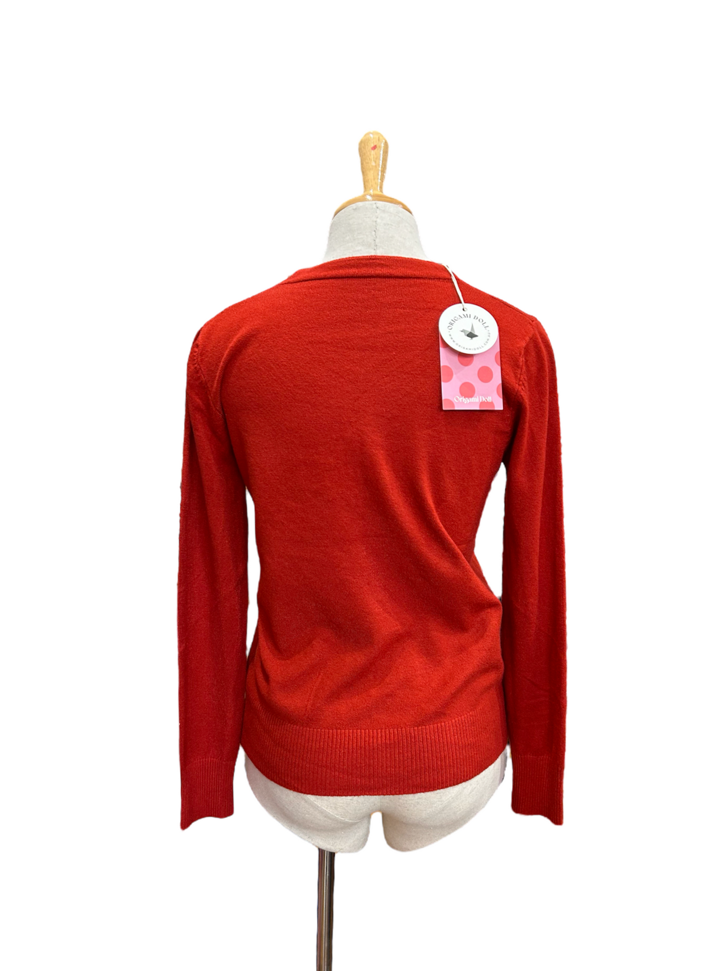 Essential V Neck Cardigan (6 Colours Available)