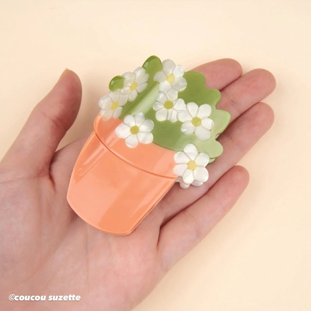 Coucou Suzette FLOWER POT Hair Claw