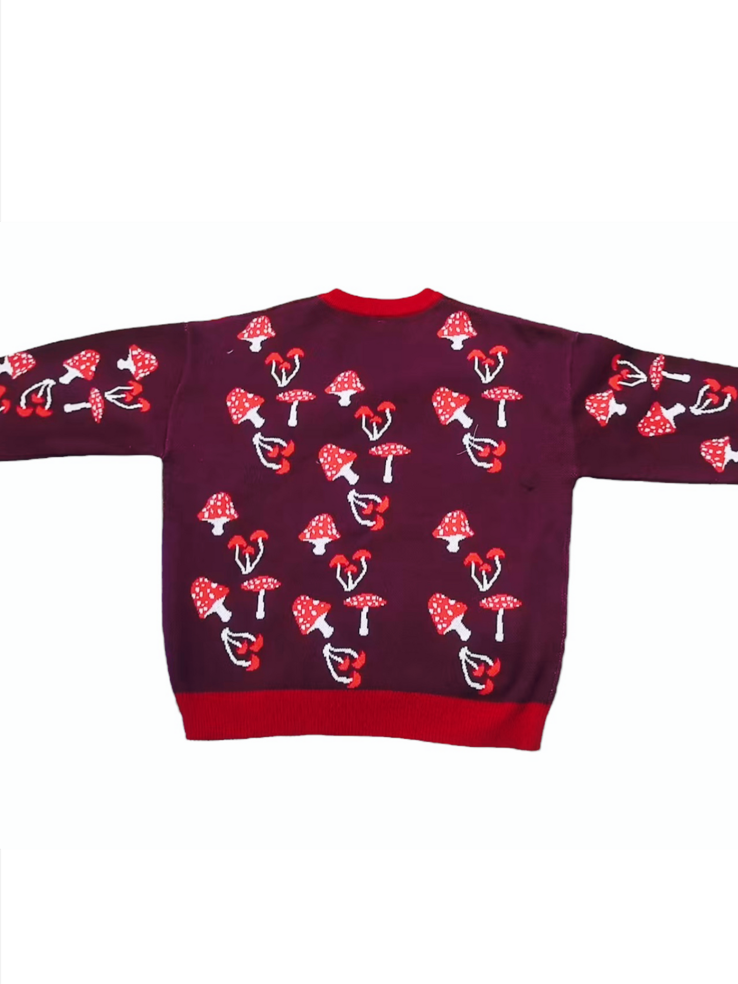 Mushroom Grove – 100% Cotton Knit Pullover