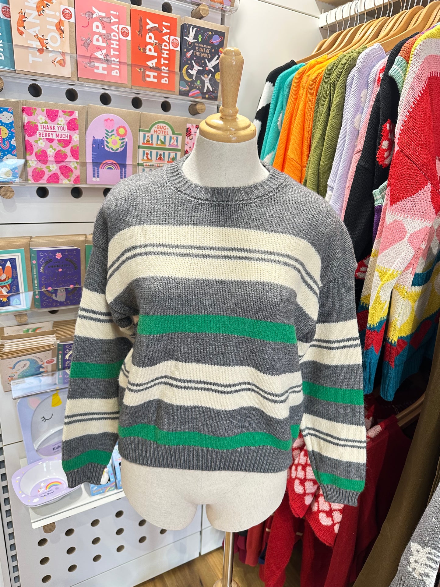 Another striped pullover