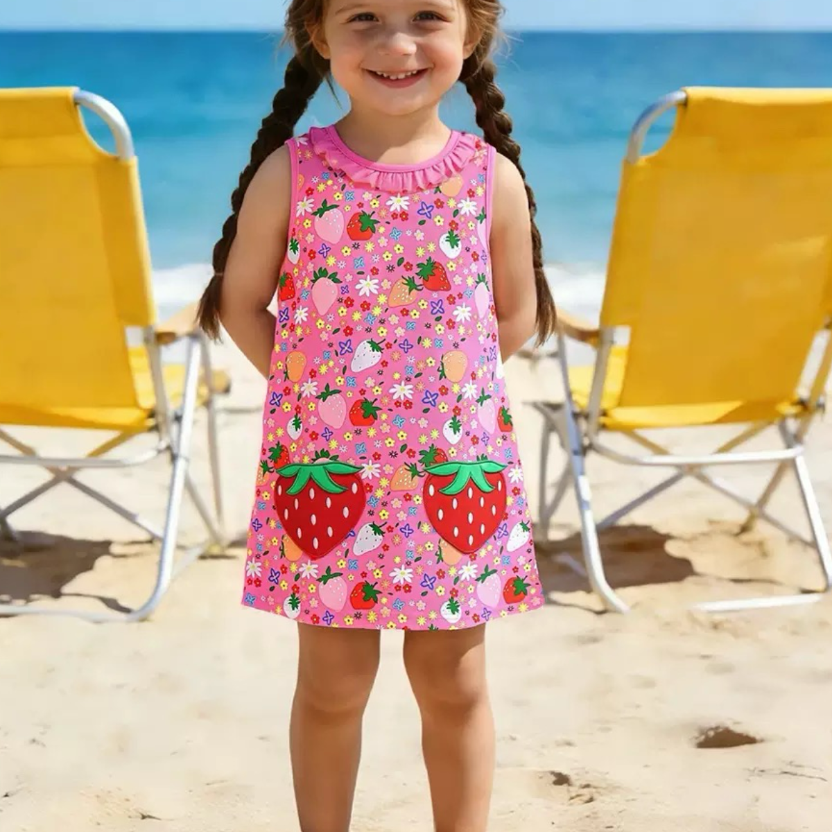 Strawberry Picnic Dress (available 14th July)