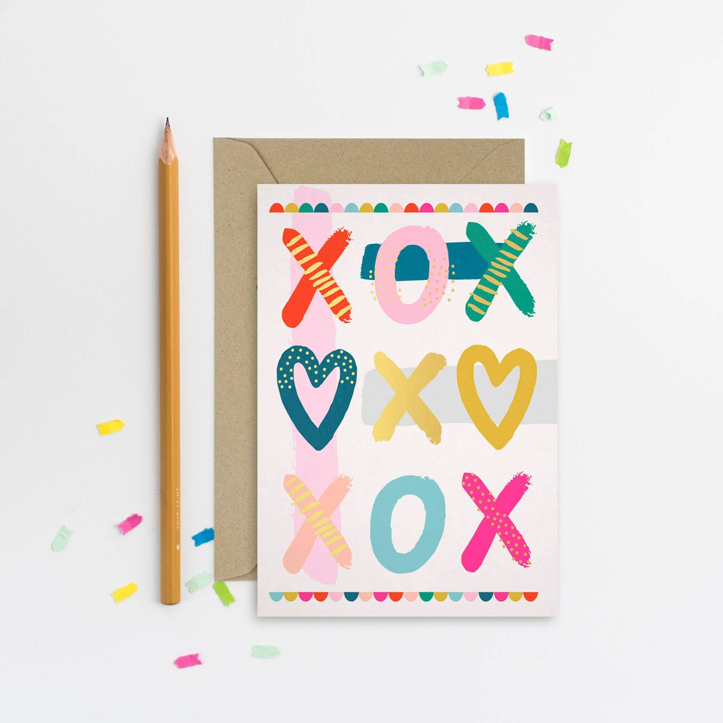 XOXO Card | Love Card | Anniversary Card | Valentine's Day