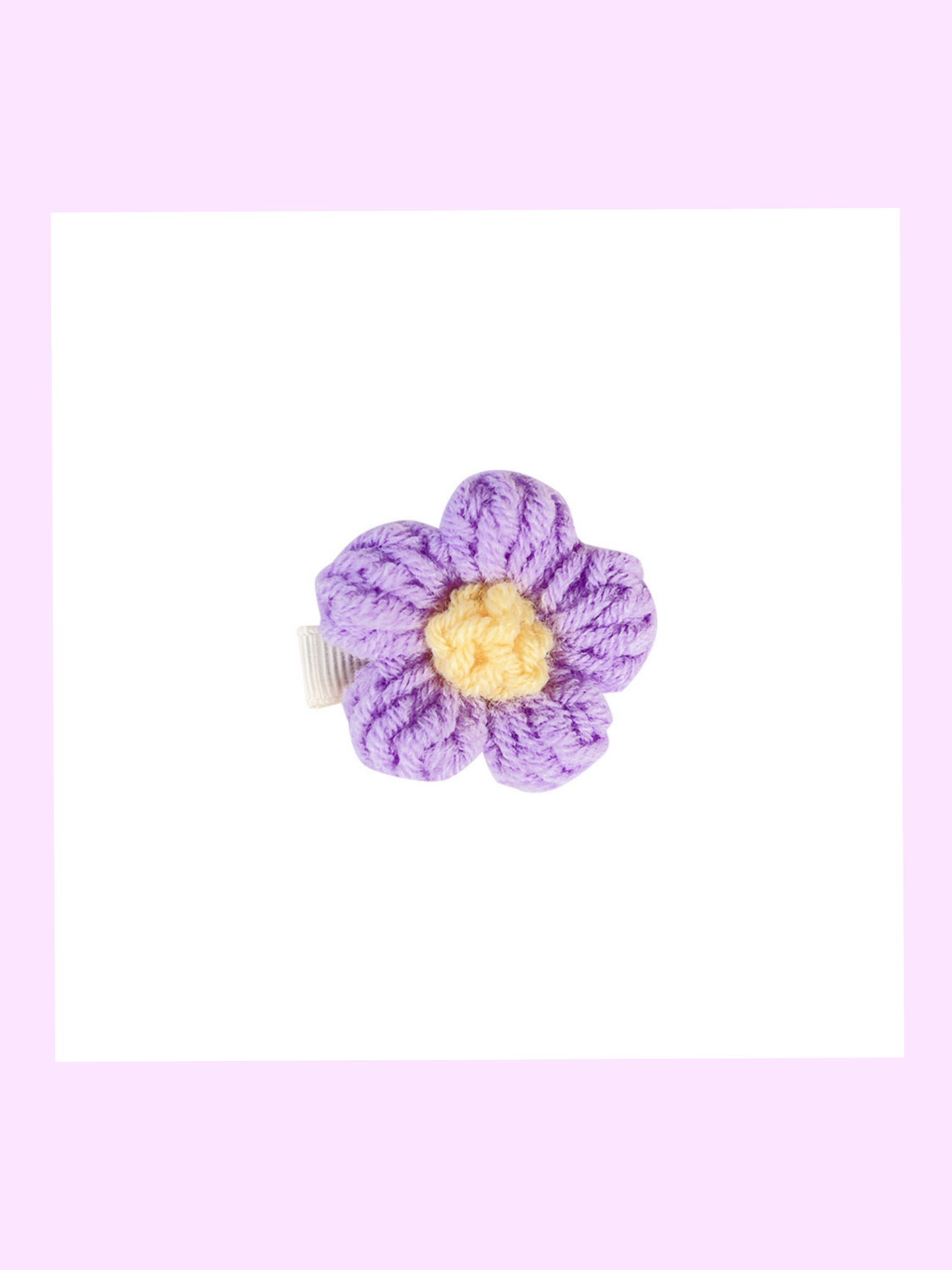 Kids Daisy Hair Clips (3 colour available)