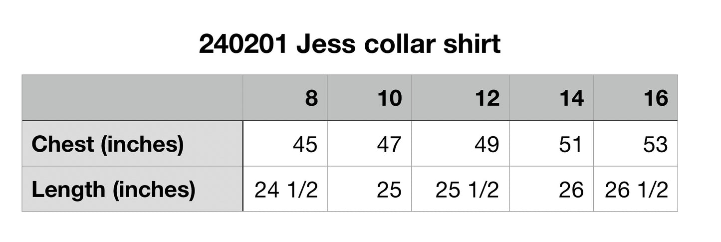Jess Collar Shirt - Boutique