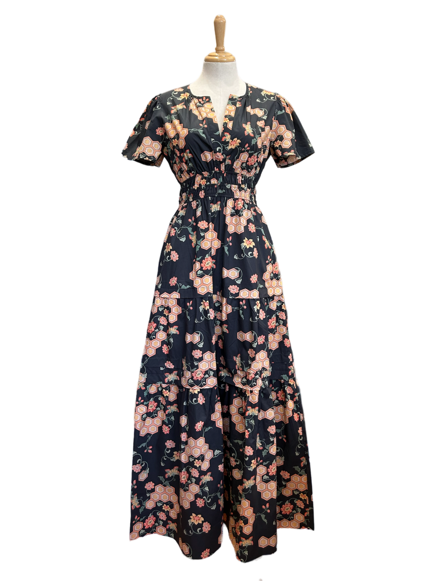 Hanna Dress - Honeycomb