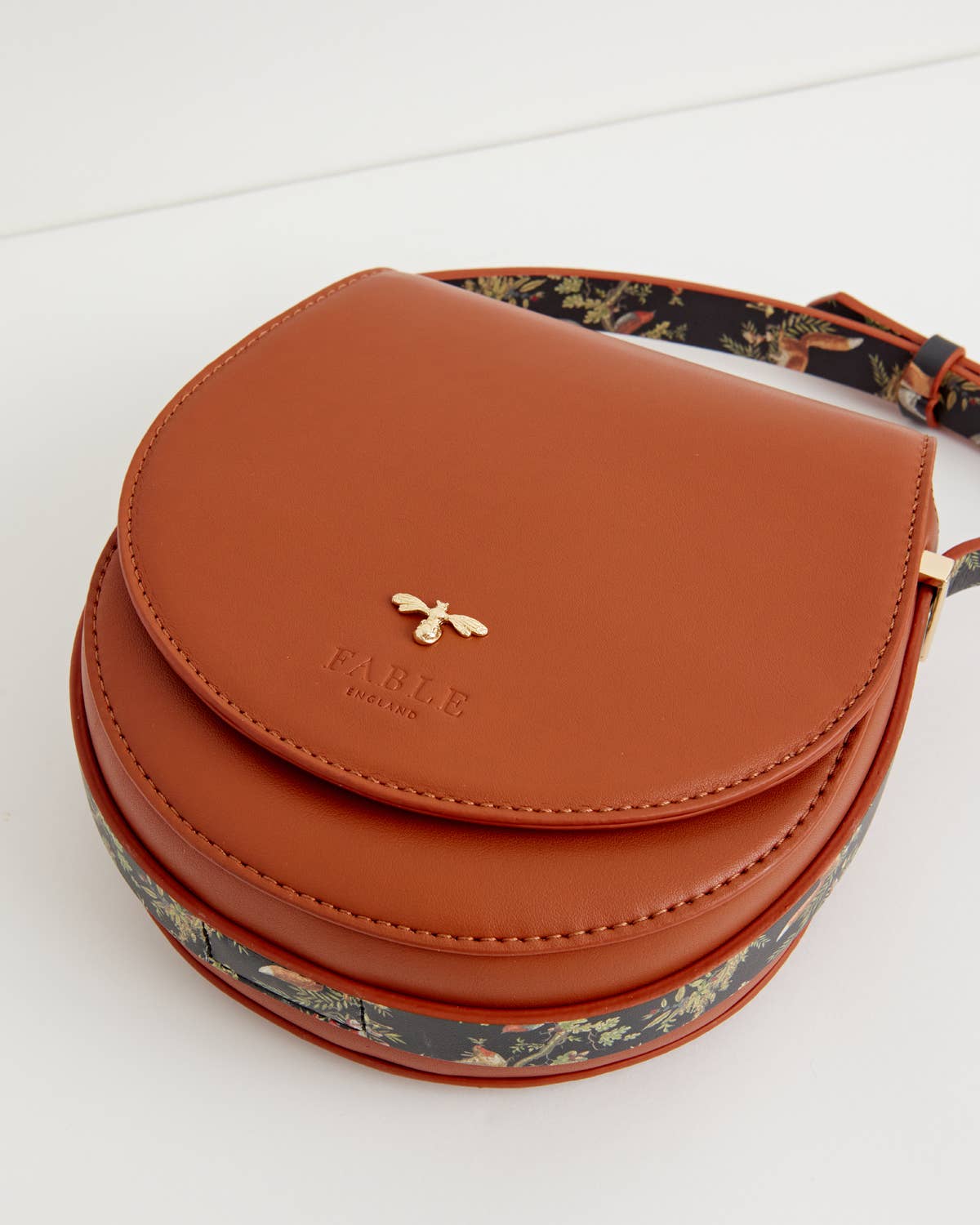 Fable London A Night's Tale Saddle Bag Tan