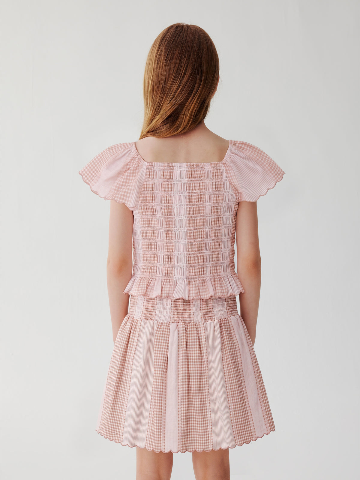 Newport Gingham Skirt