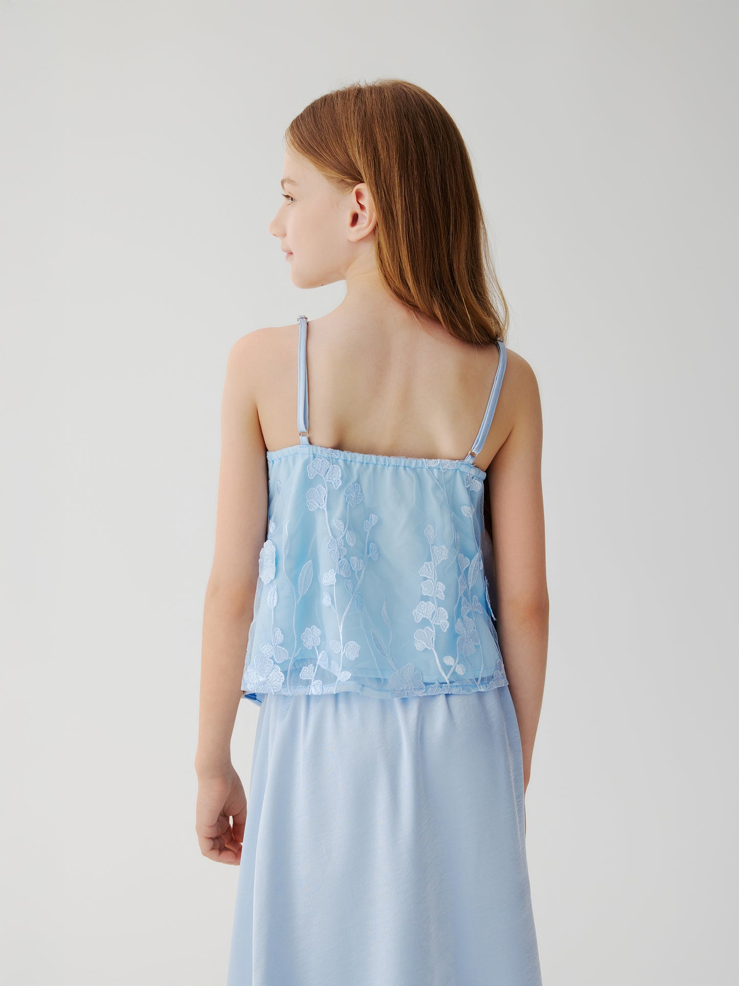 Pearl Bow Top (blue)