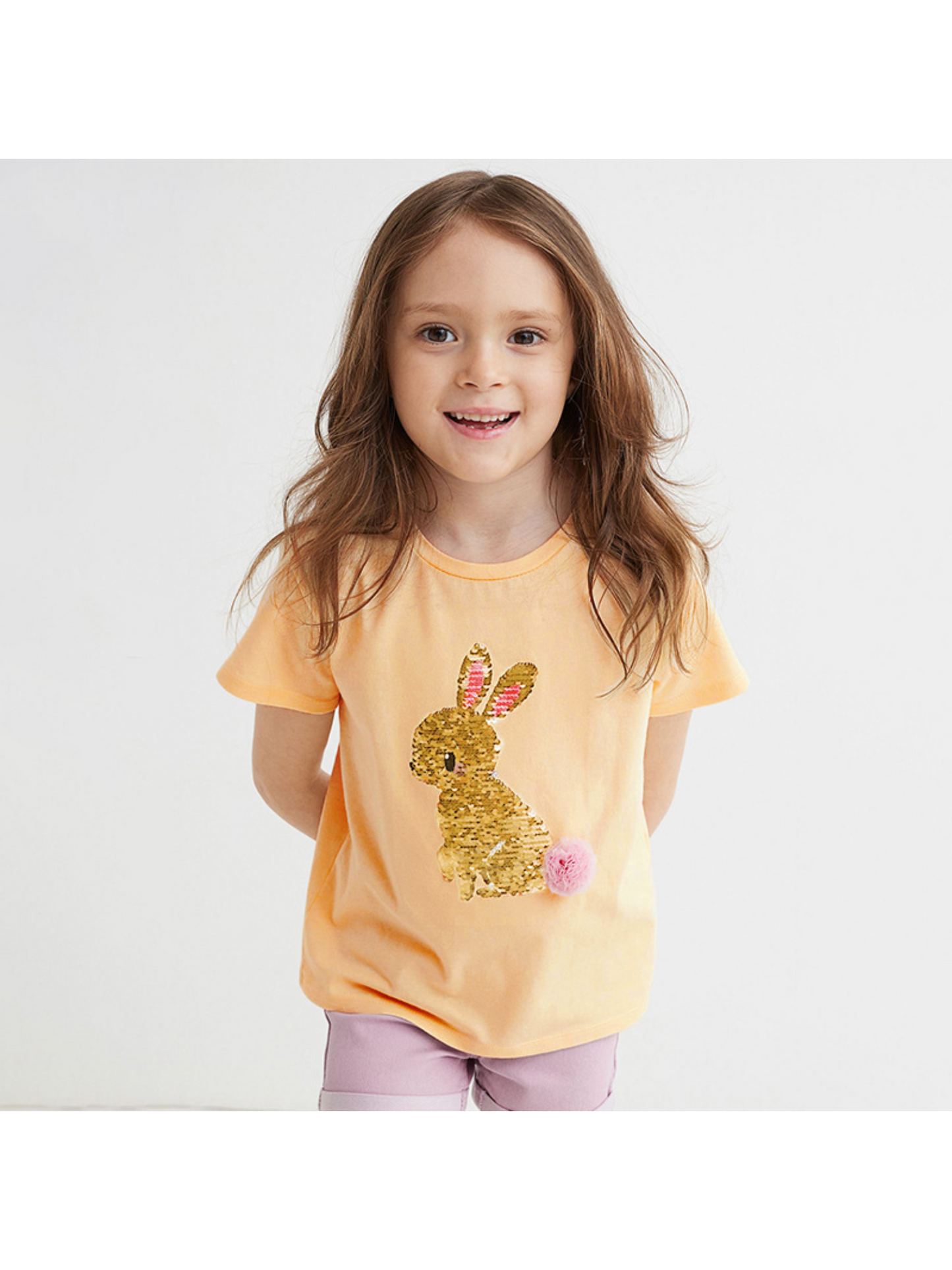 Bunny Sequins Tee