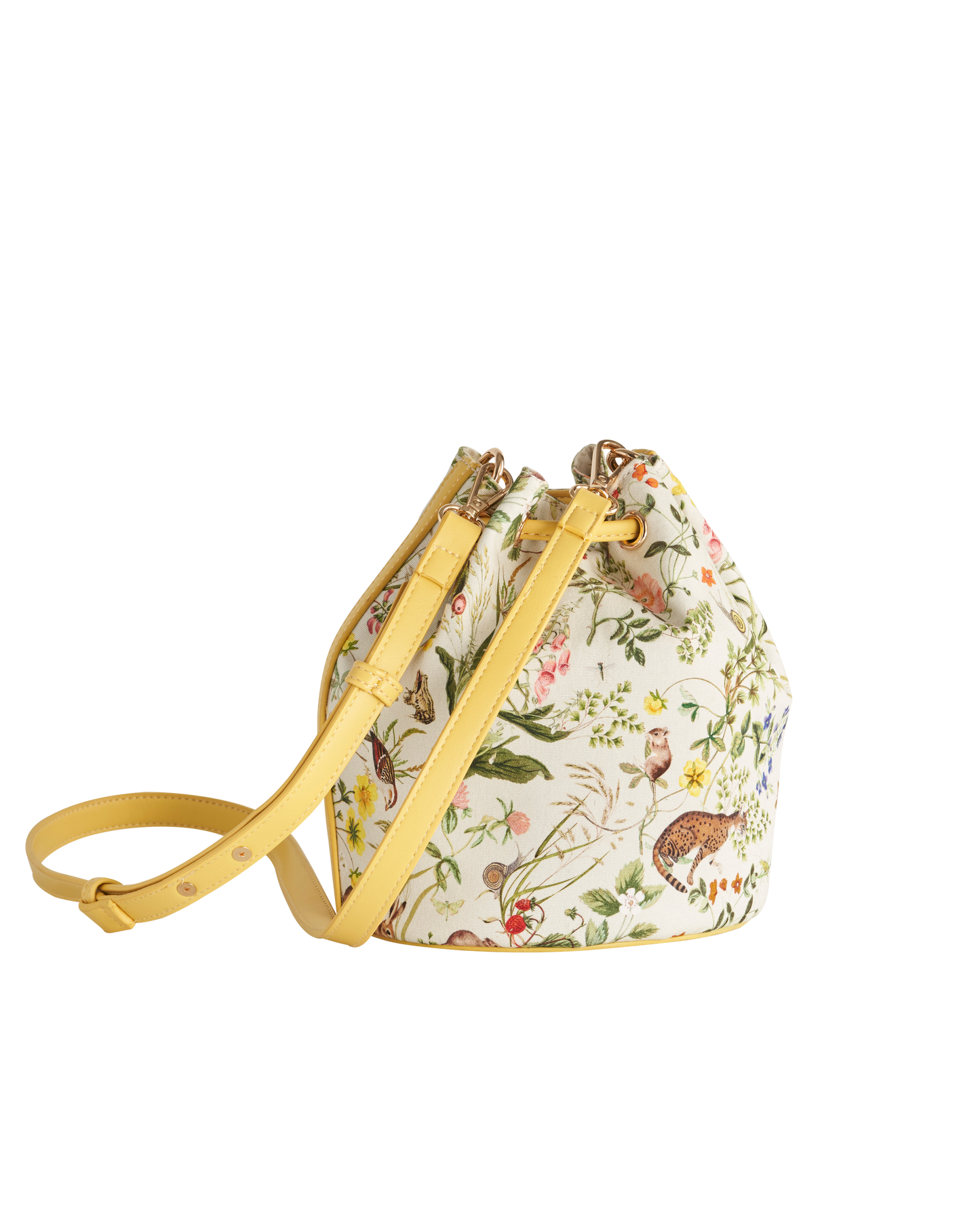 Meadow Creatures Marshmellow Yellow Bucket Bag