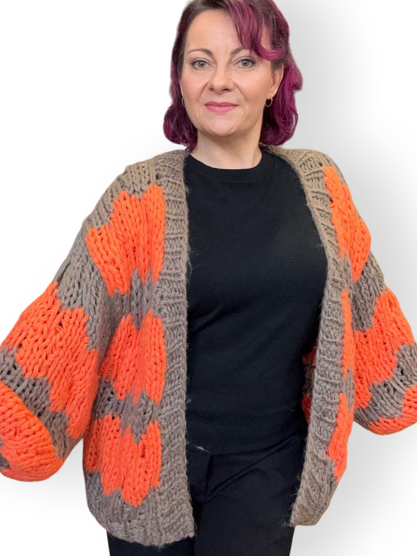 Hand Knitted Cardigan