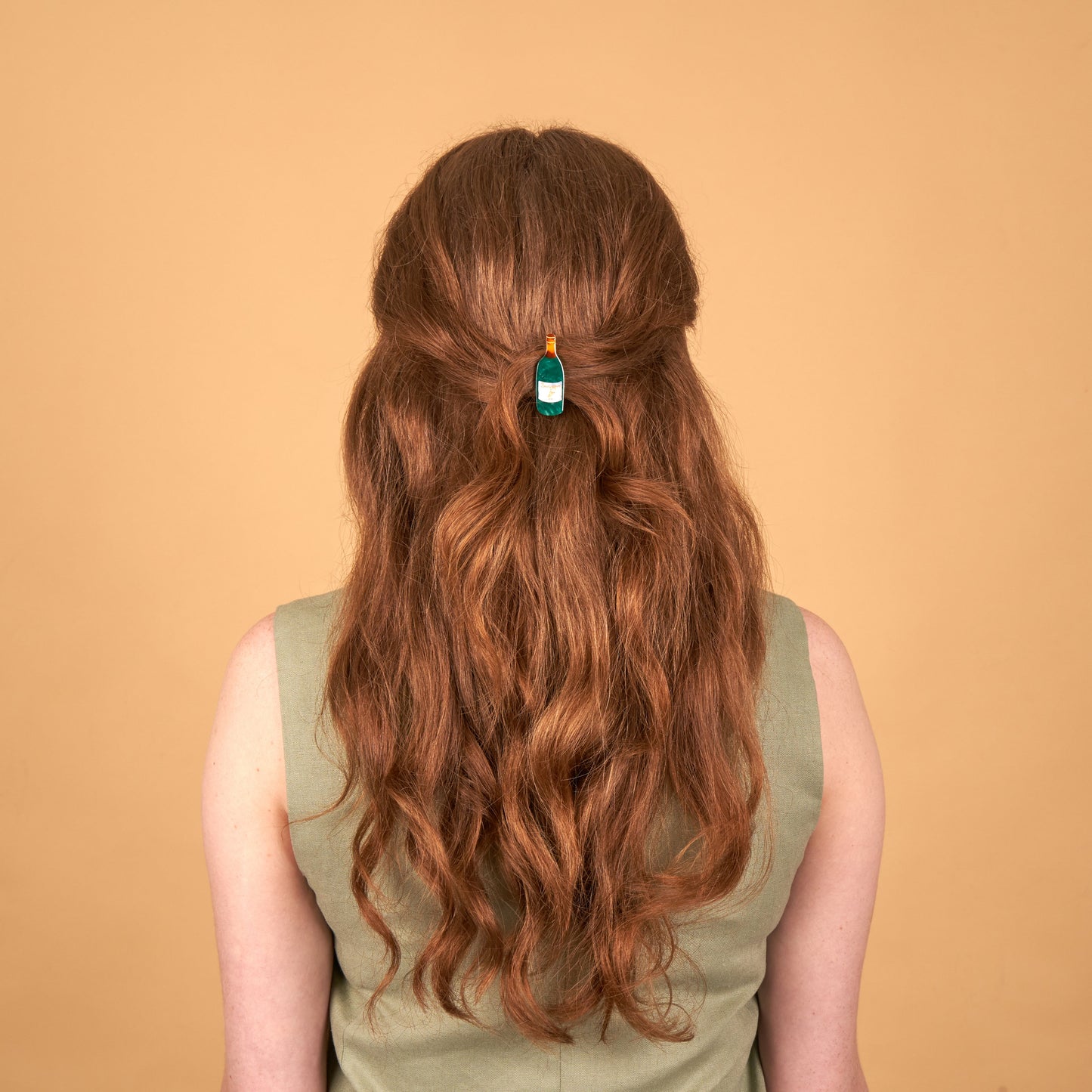 Coucou Suzette WINE hair clip