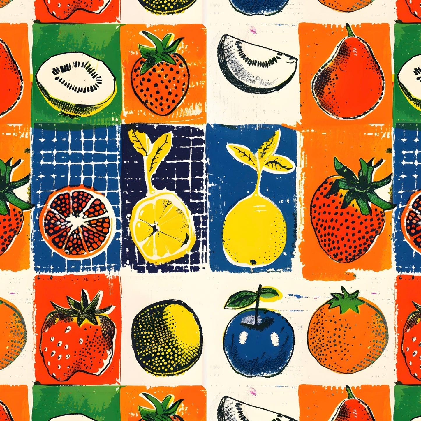 Fabric for Custom order - Fruits
