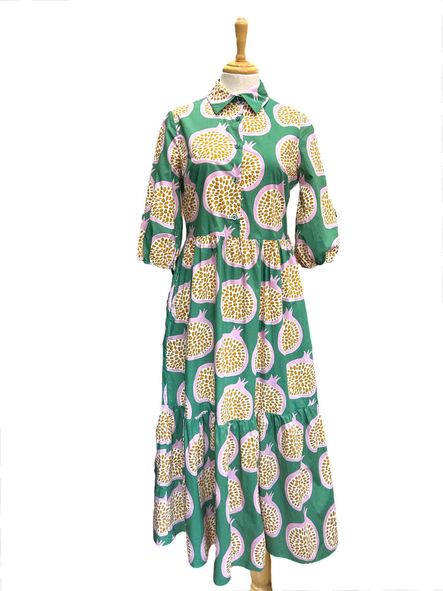 Maeve Dress - pomegranate