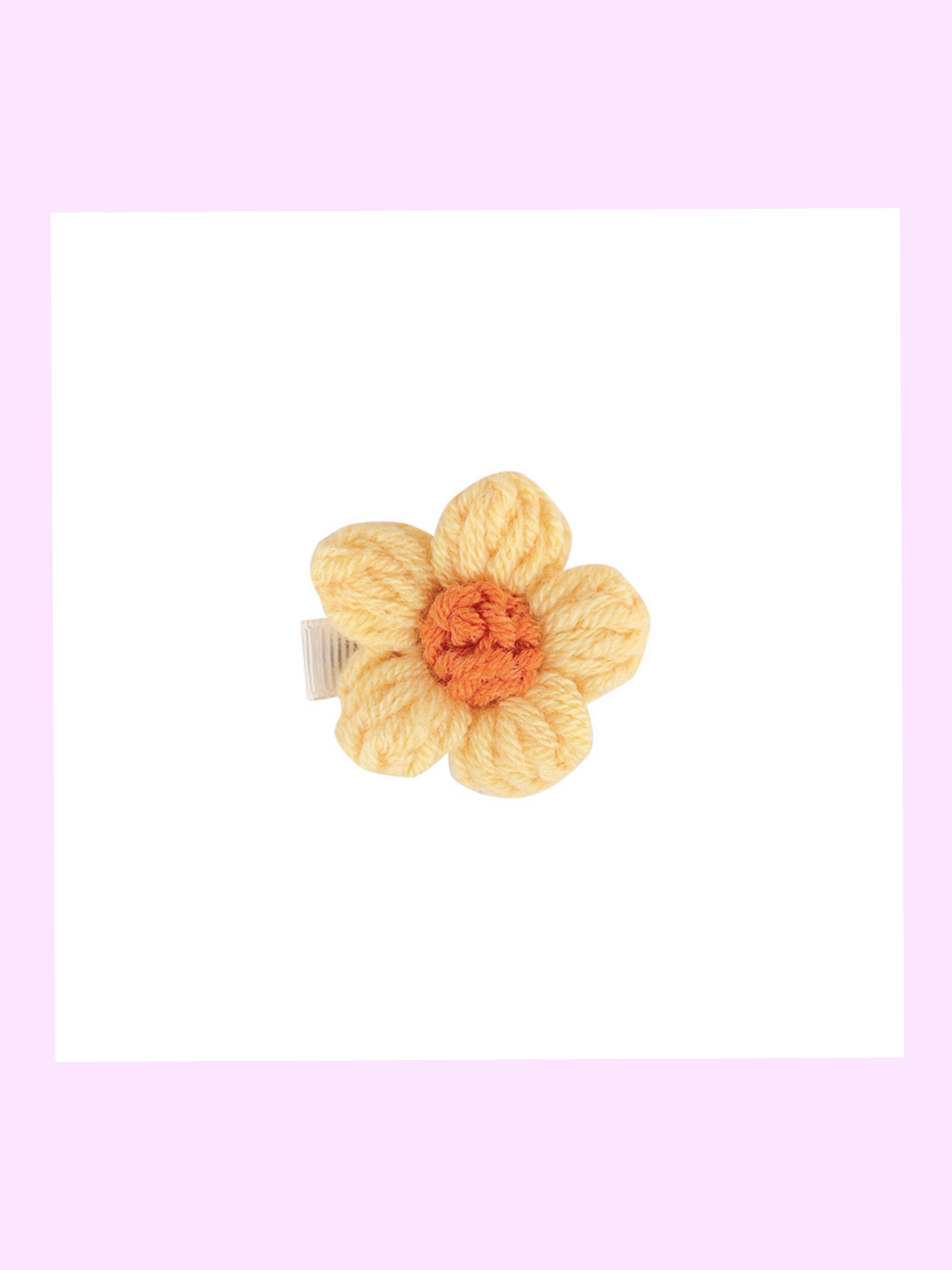 Kids Daisy Hair Clips (3 colour available)
