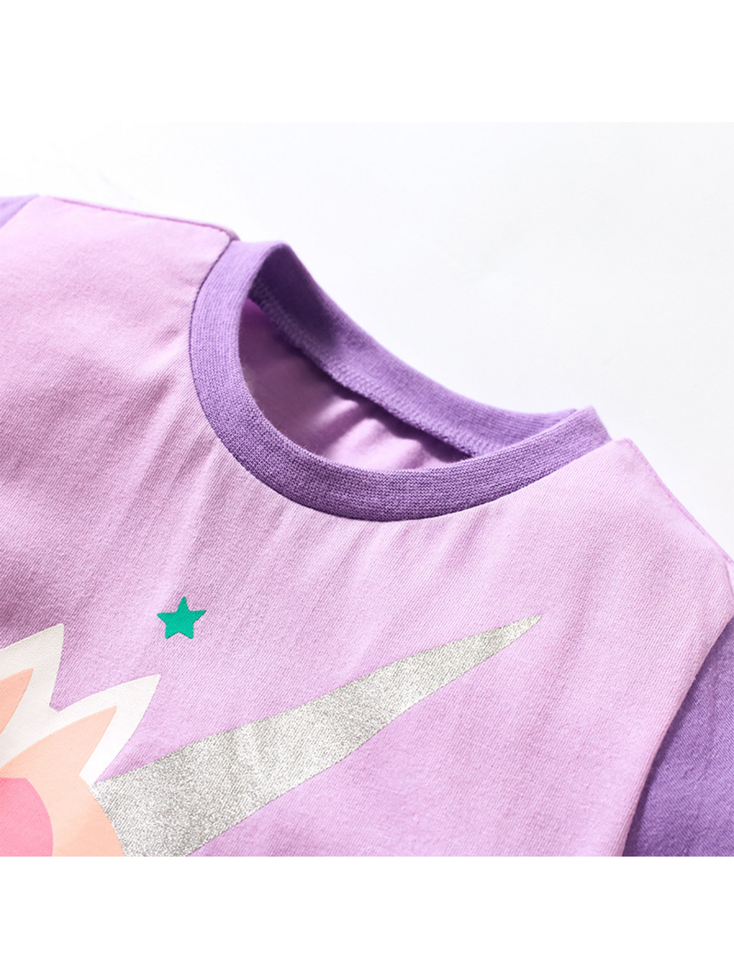 Unicorn Purple Tee Kids