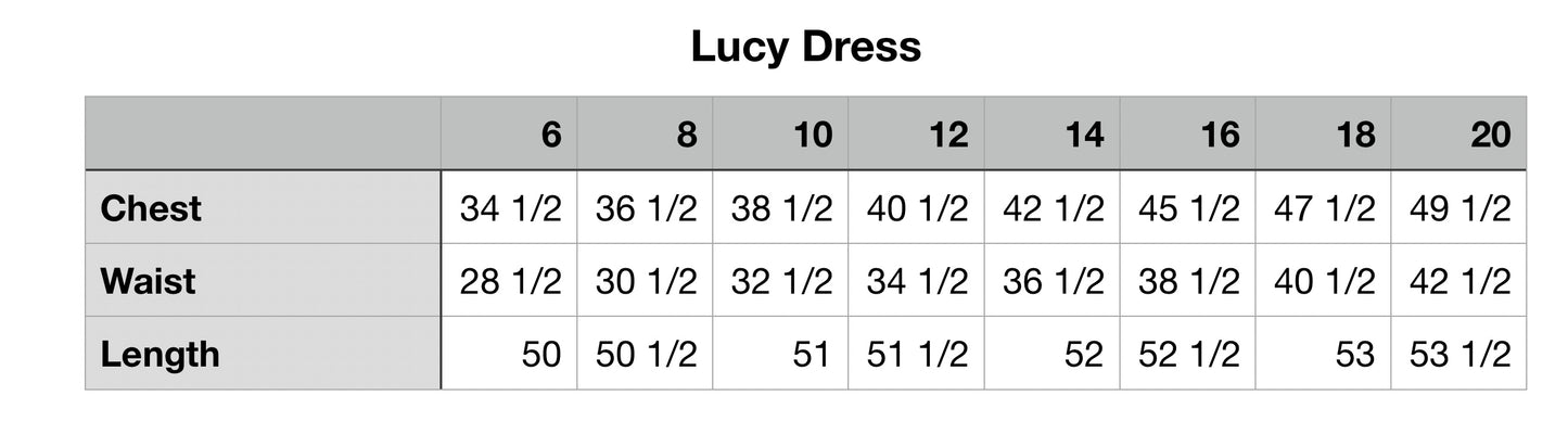 Custom Made Lucy Dress