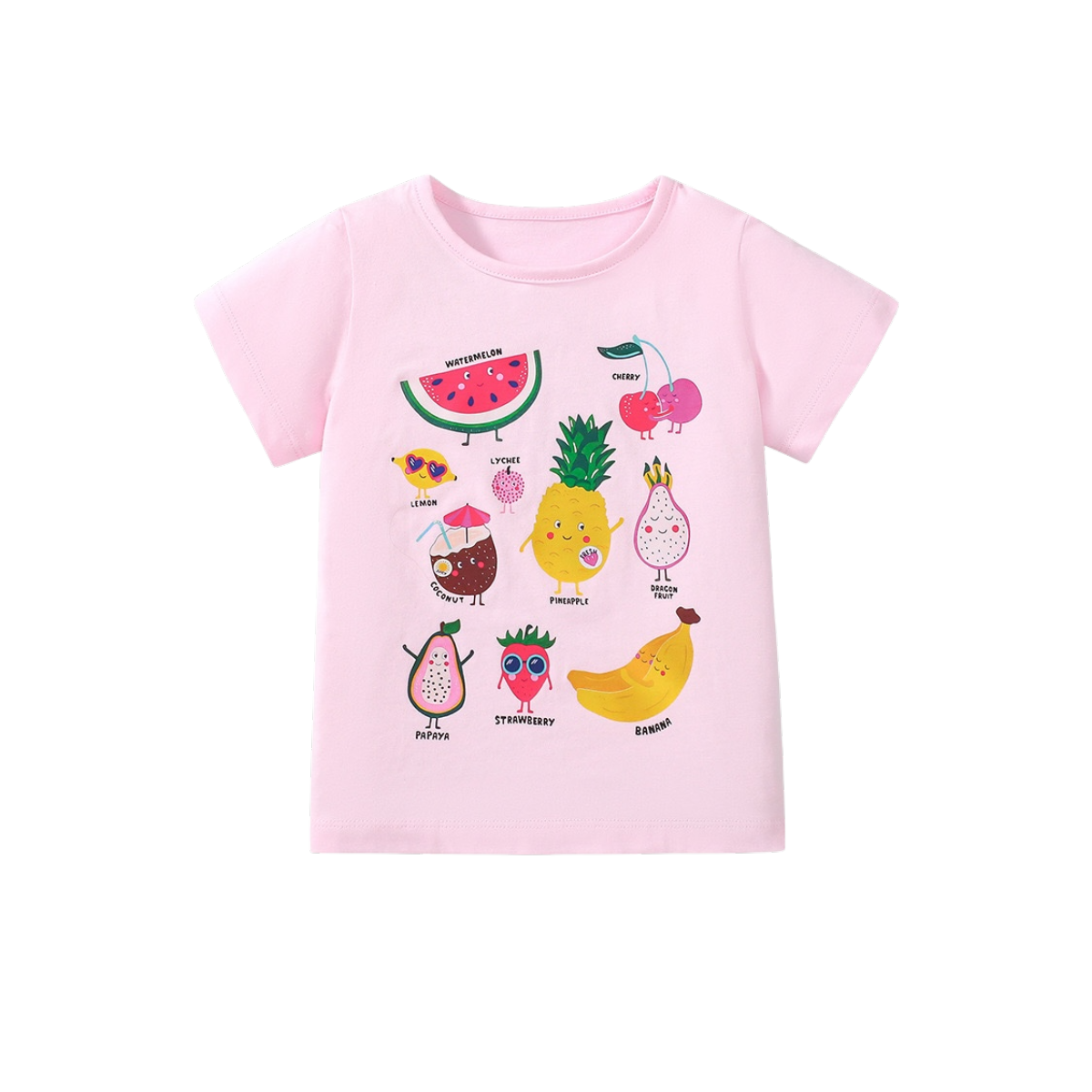 Happy Pink Fruit Tee