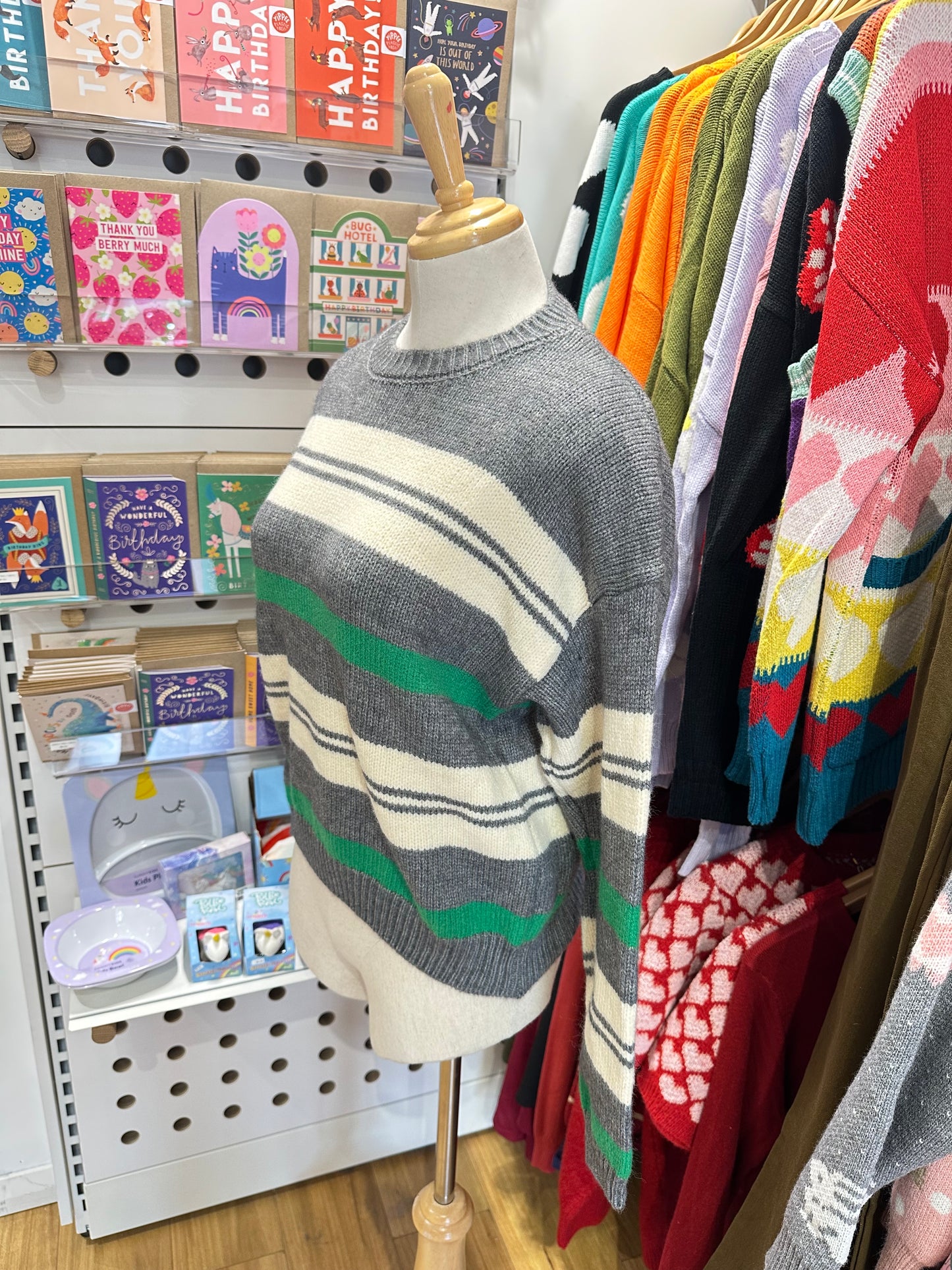 Another striped pullover