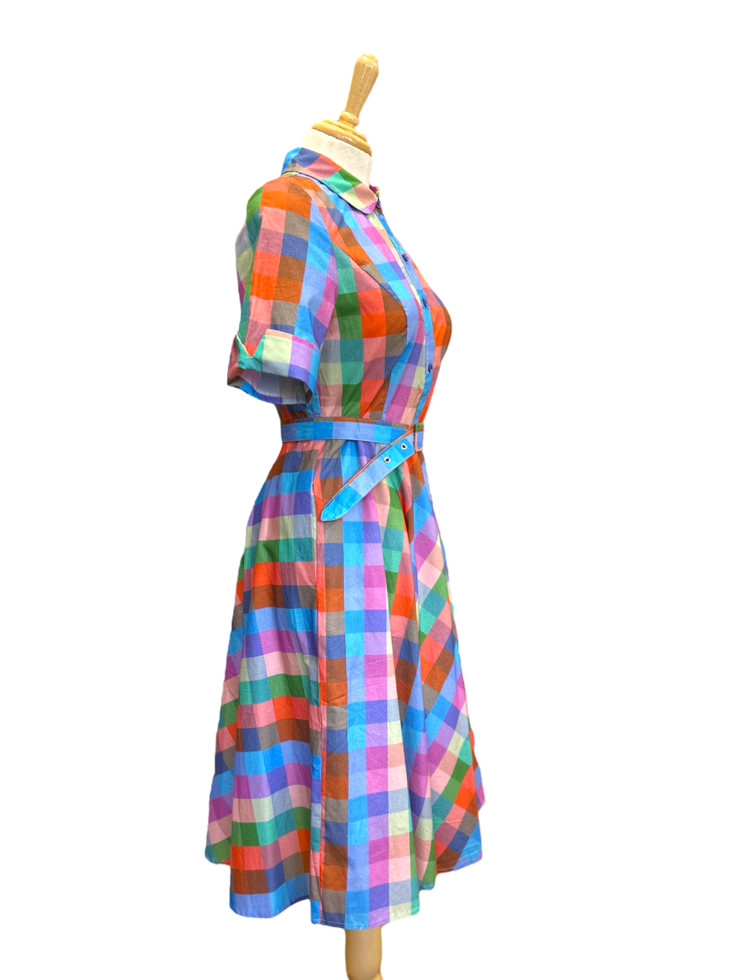 Audrey Dress - checkered