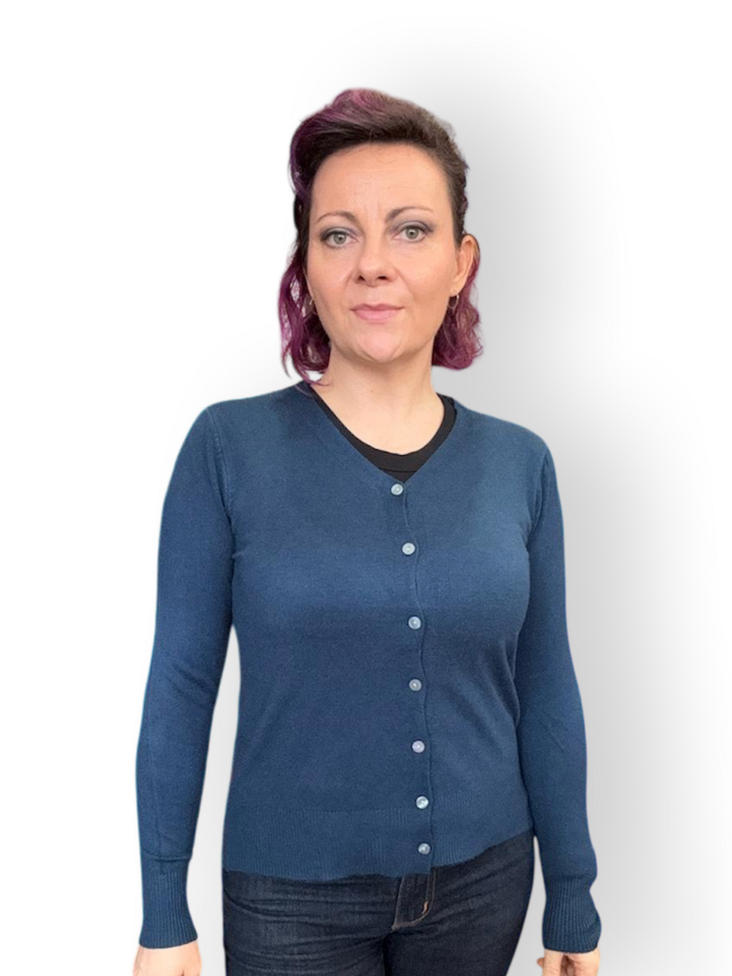 Essential V Neck Cardigan (6 Colours Available)