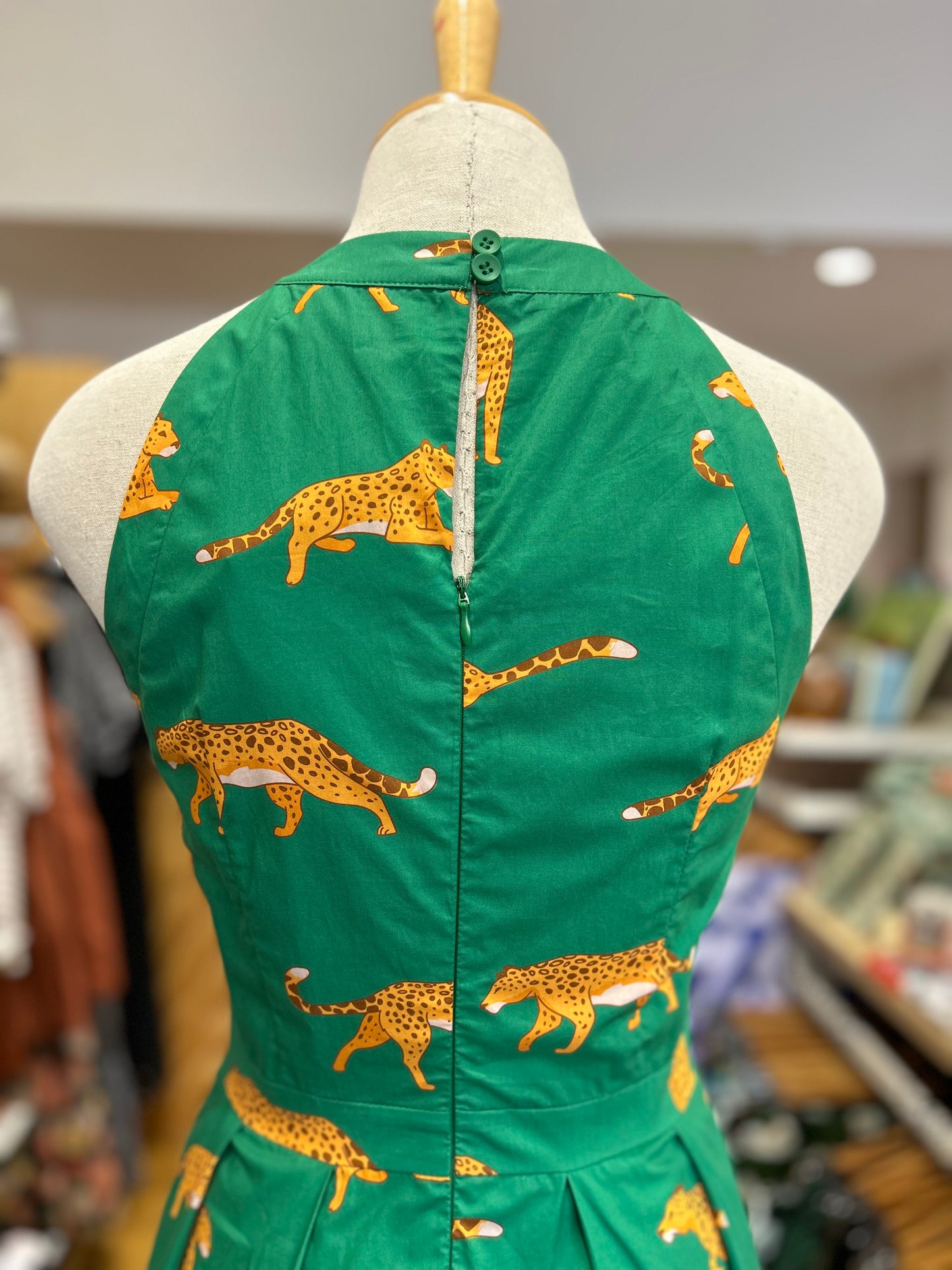Find Me Under The Palm Dress - leopard