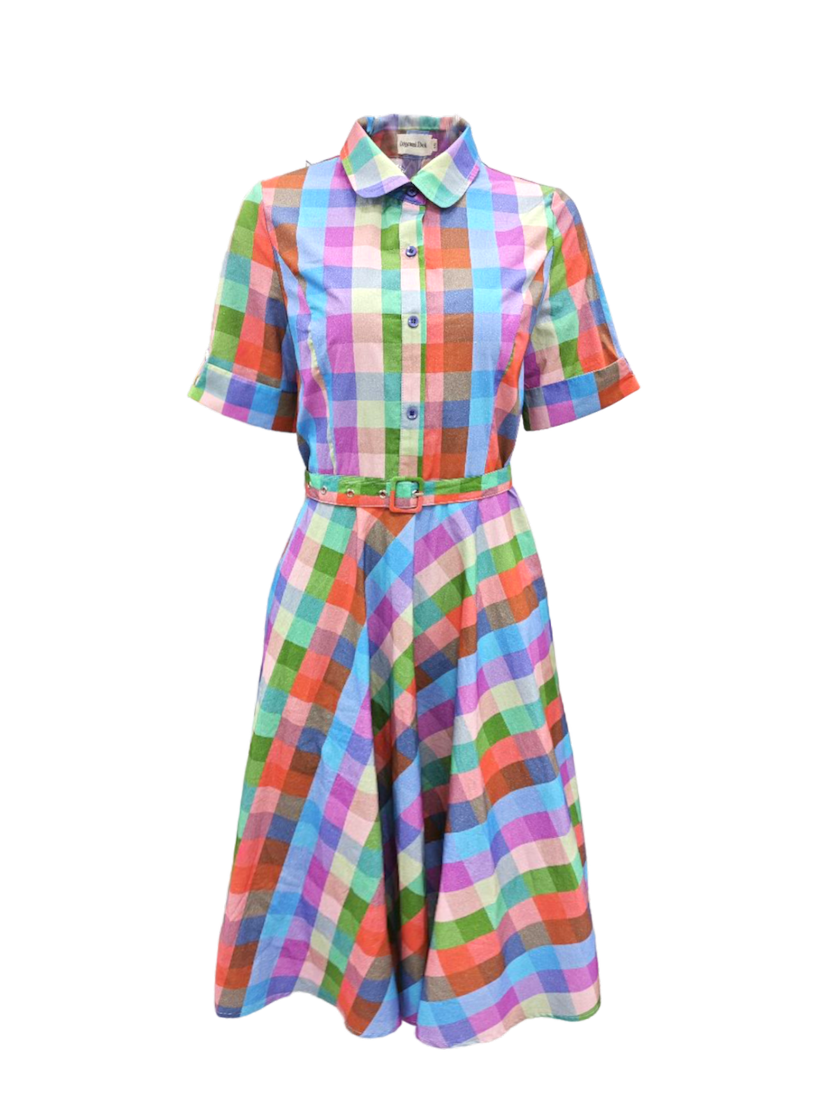 Audrey Dress - checkered