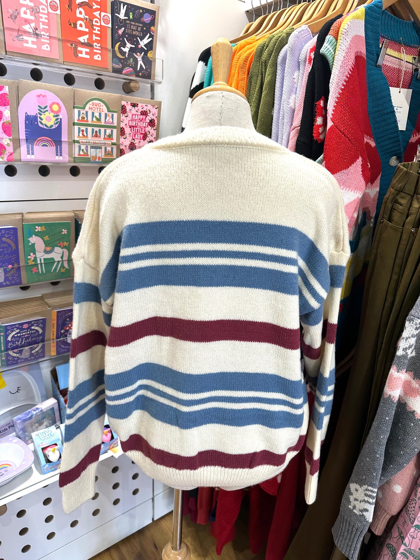 Another striped pullover