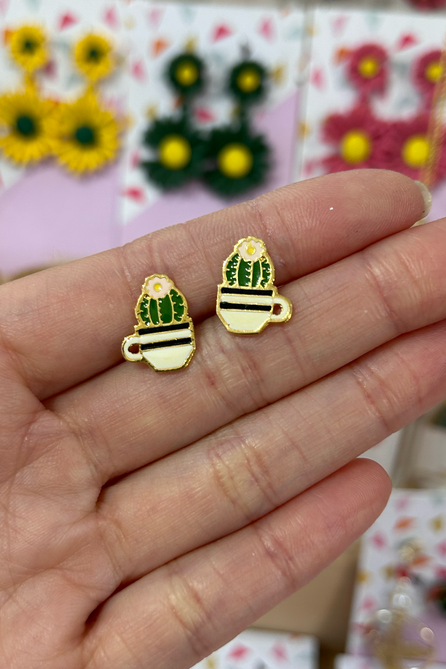 Cactus Earring