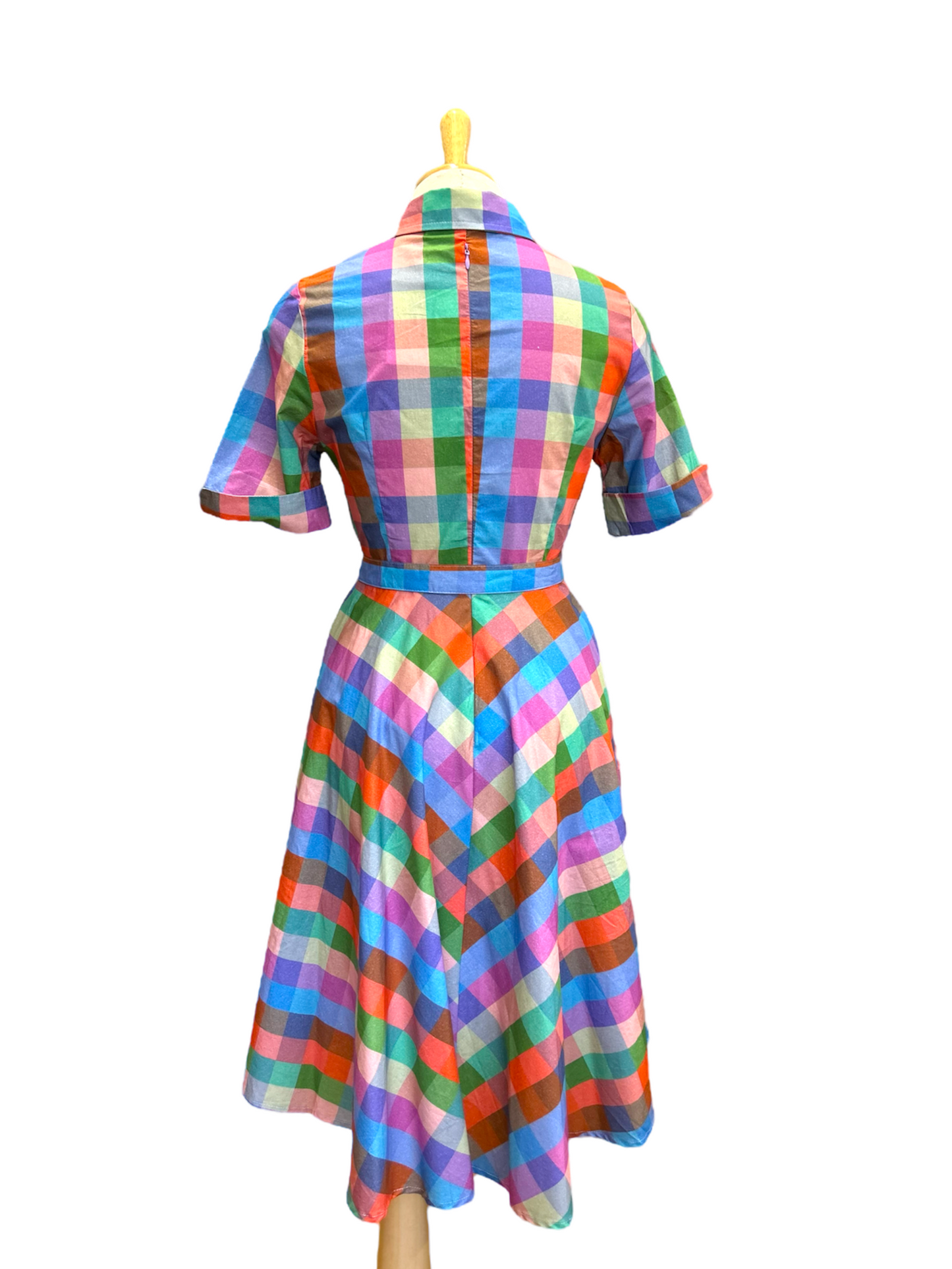 Audrey Dress - checkered