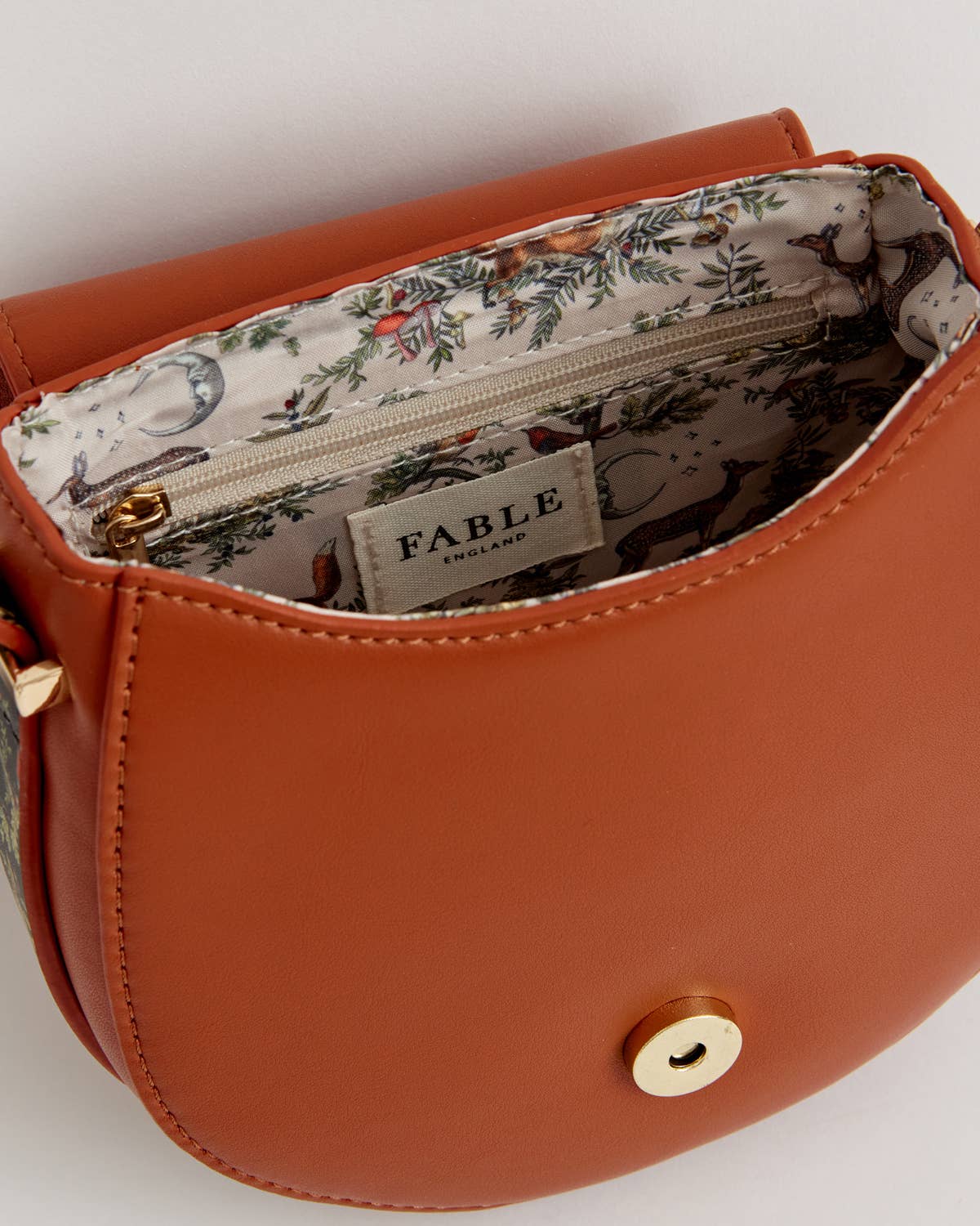Fable London A Night's Tale Saddle Bag Tan