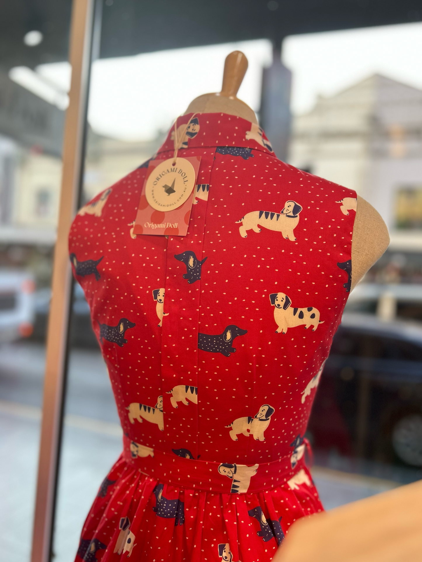 Great Adventure Dress - sausage dog