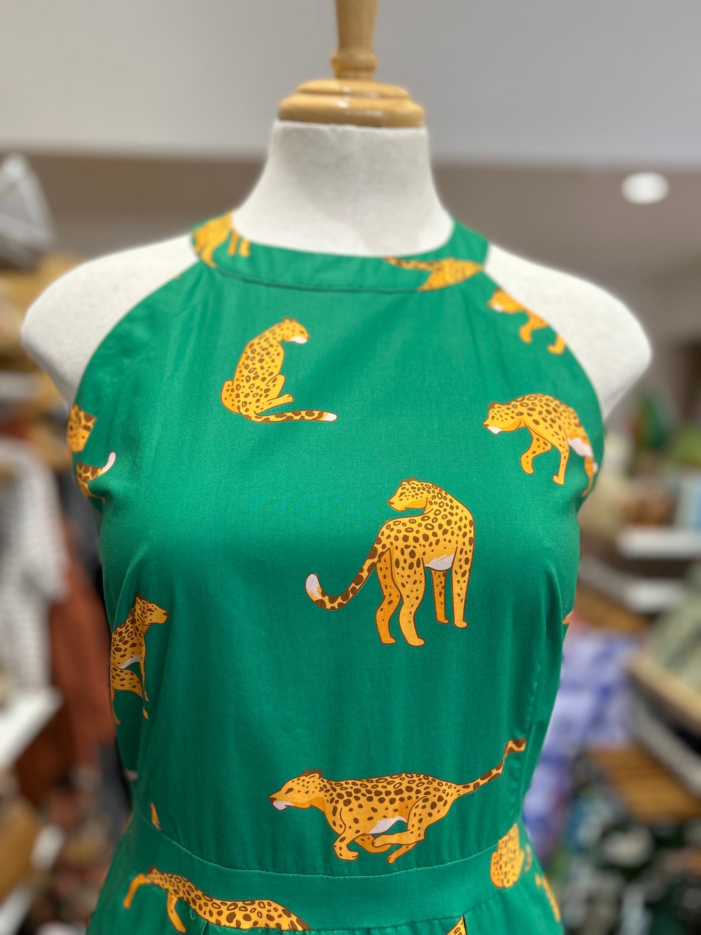 Find Me Under The Palm Dress - leopard