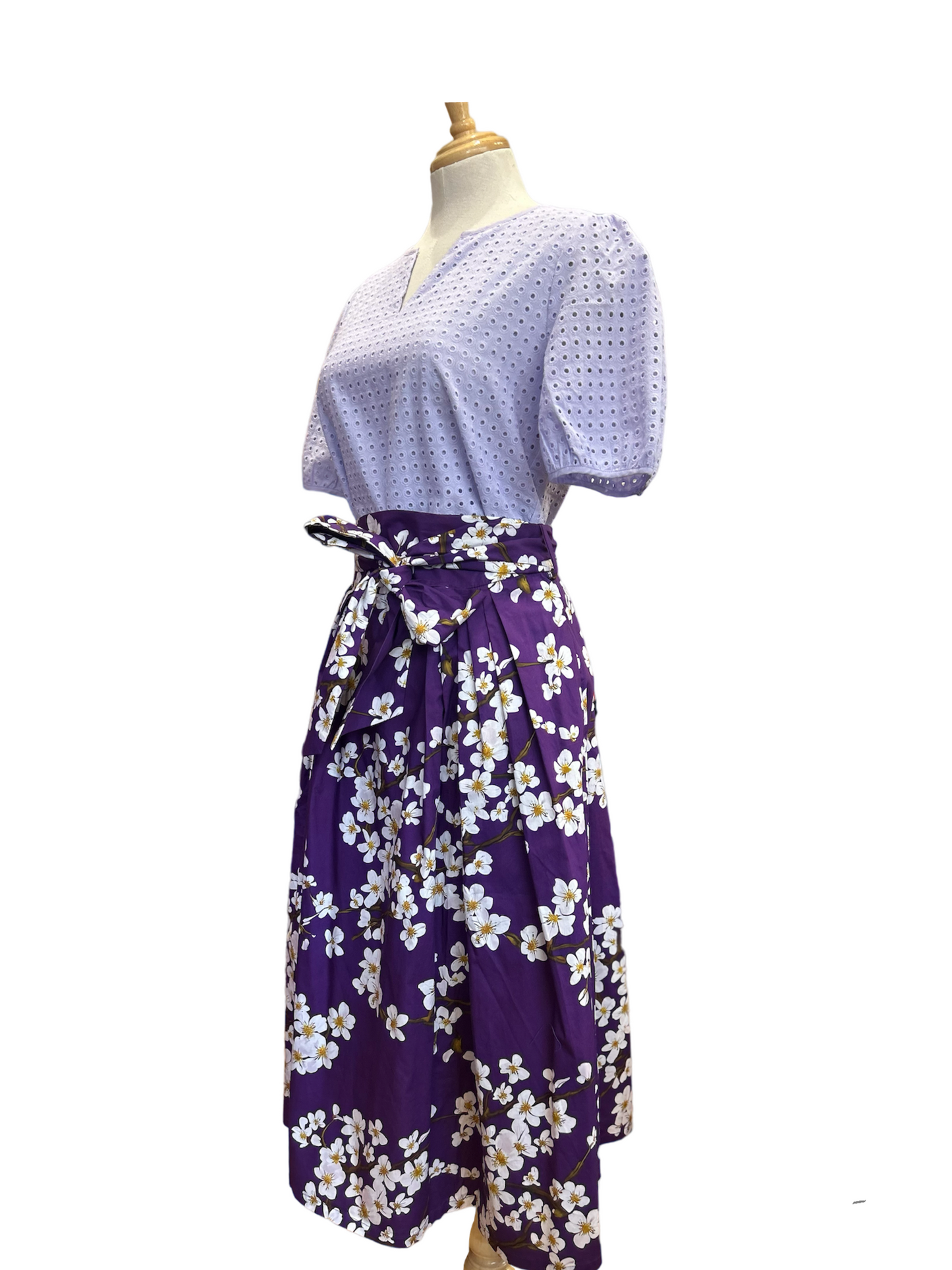 Camila Skirt - cherry blossom purple