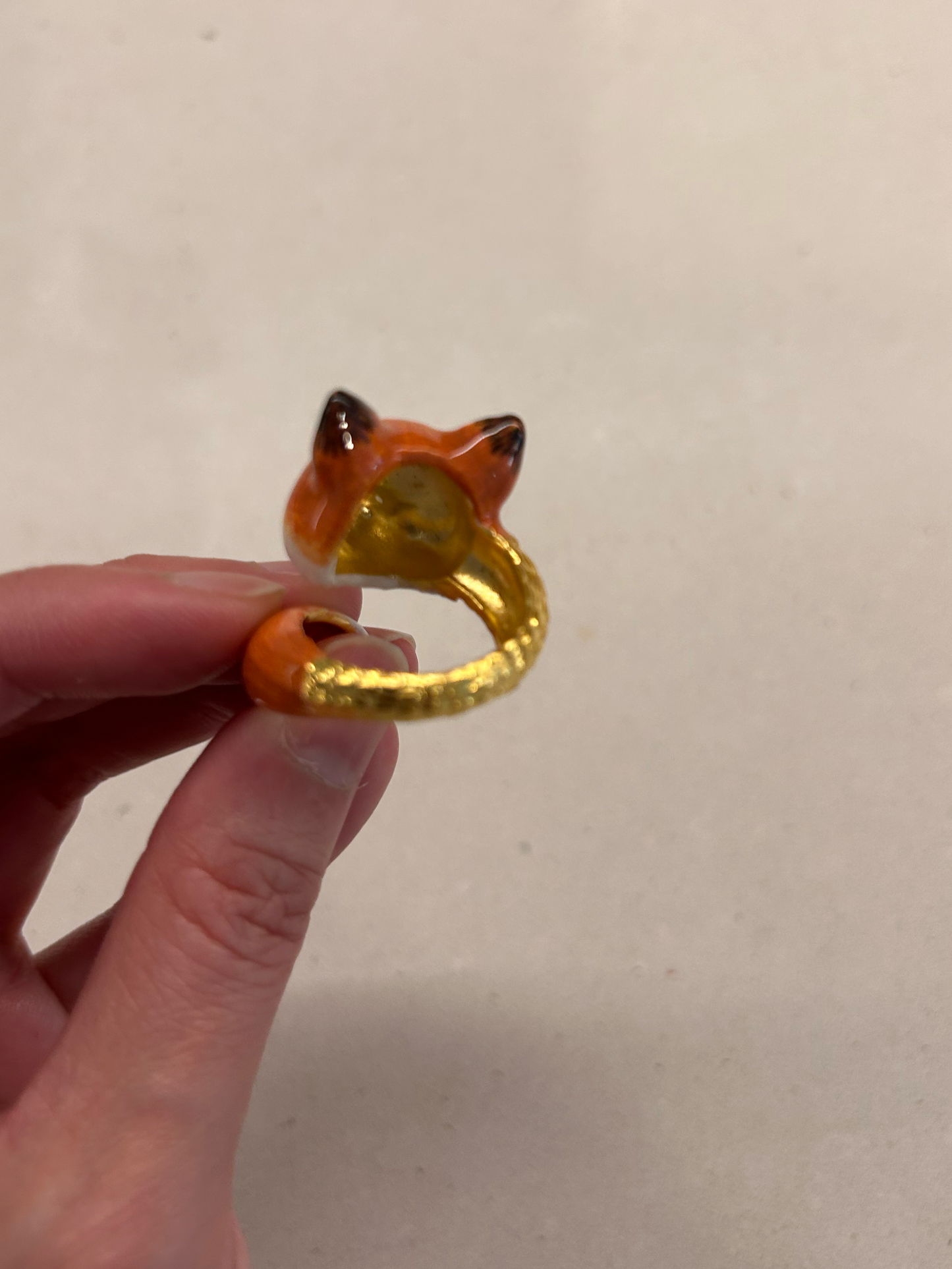 Handmade Fox Ring