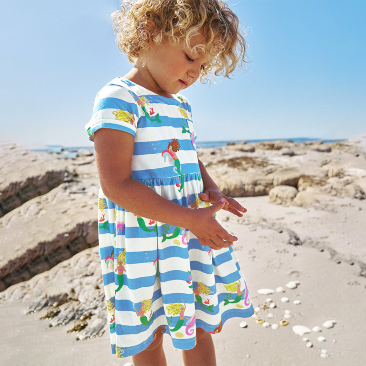 Mermaid Stripes Dress