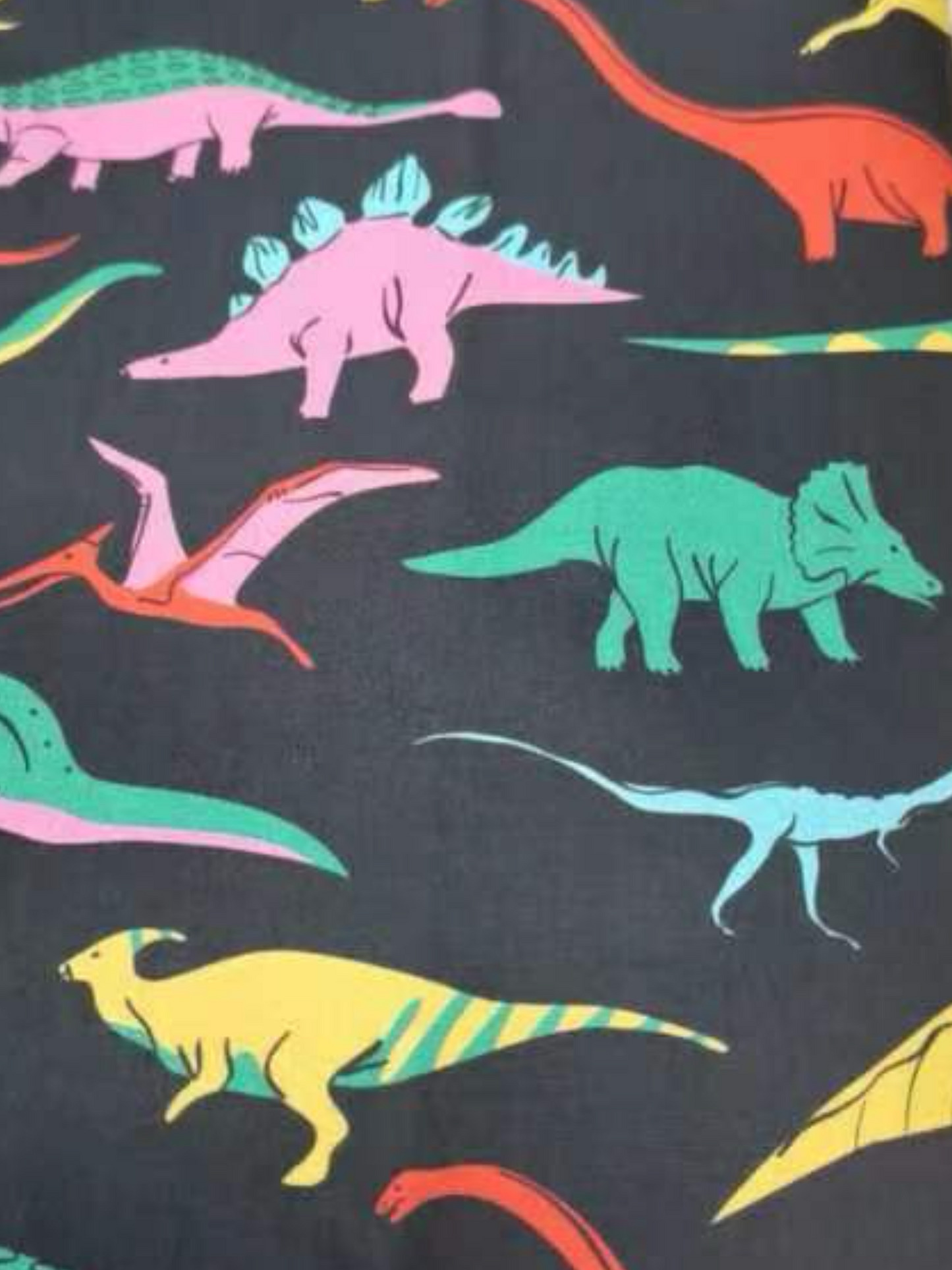 Molly Dress - retro dinosaur