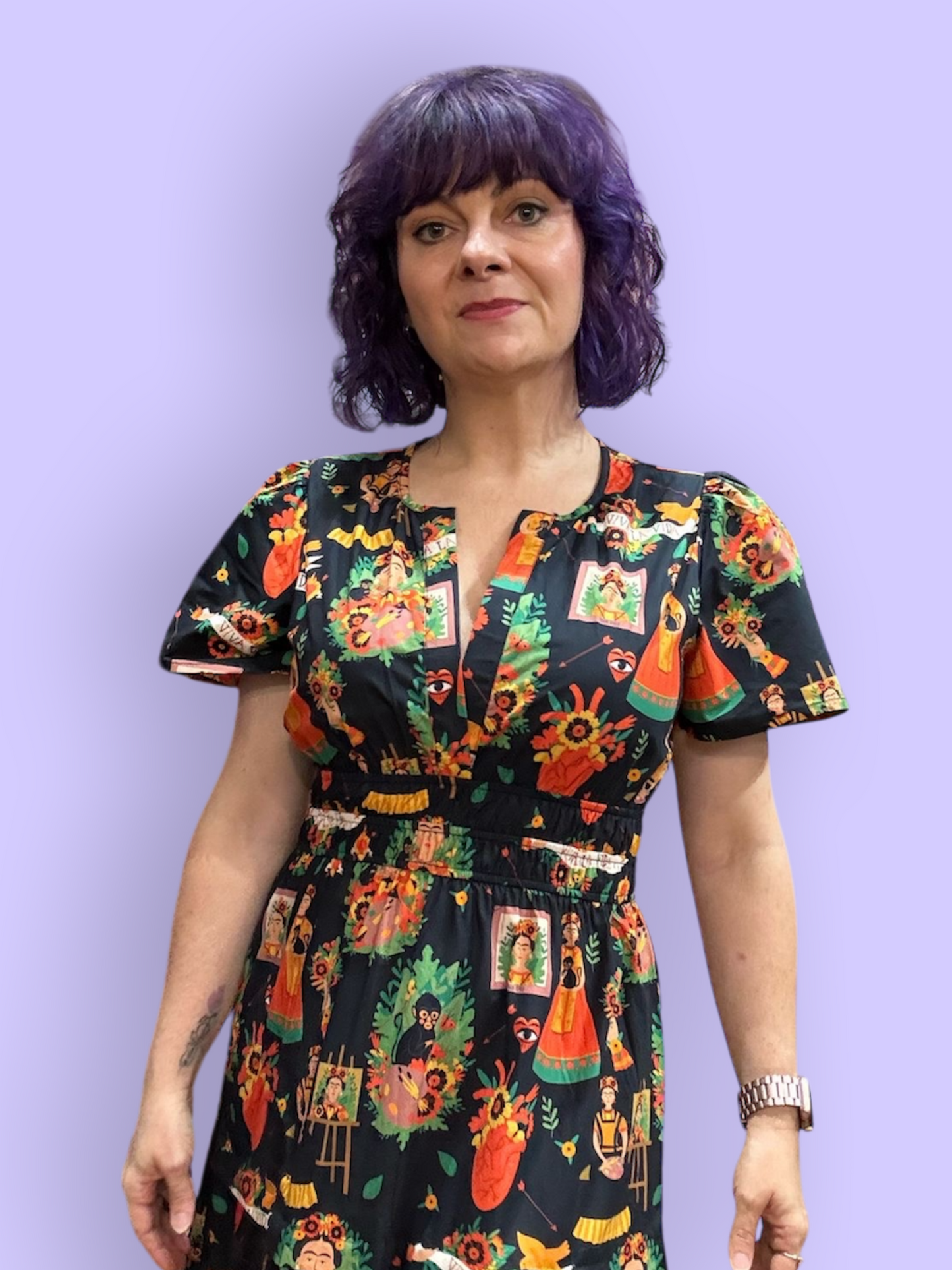 Hanna Dress - Frida Art