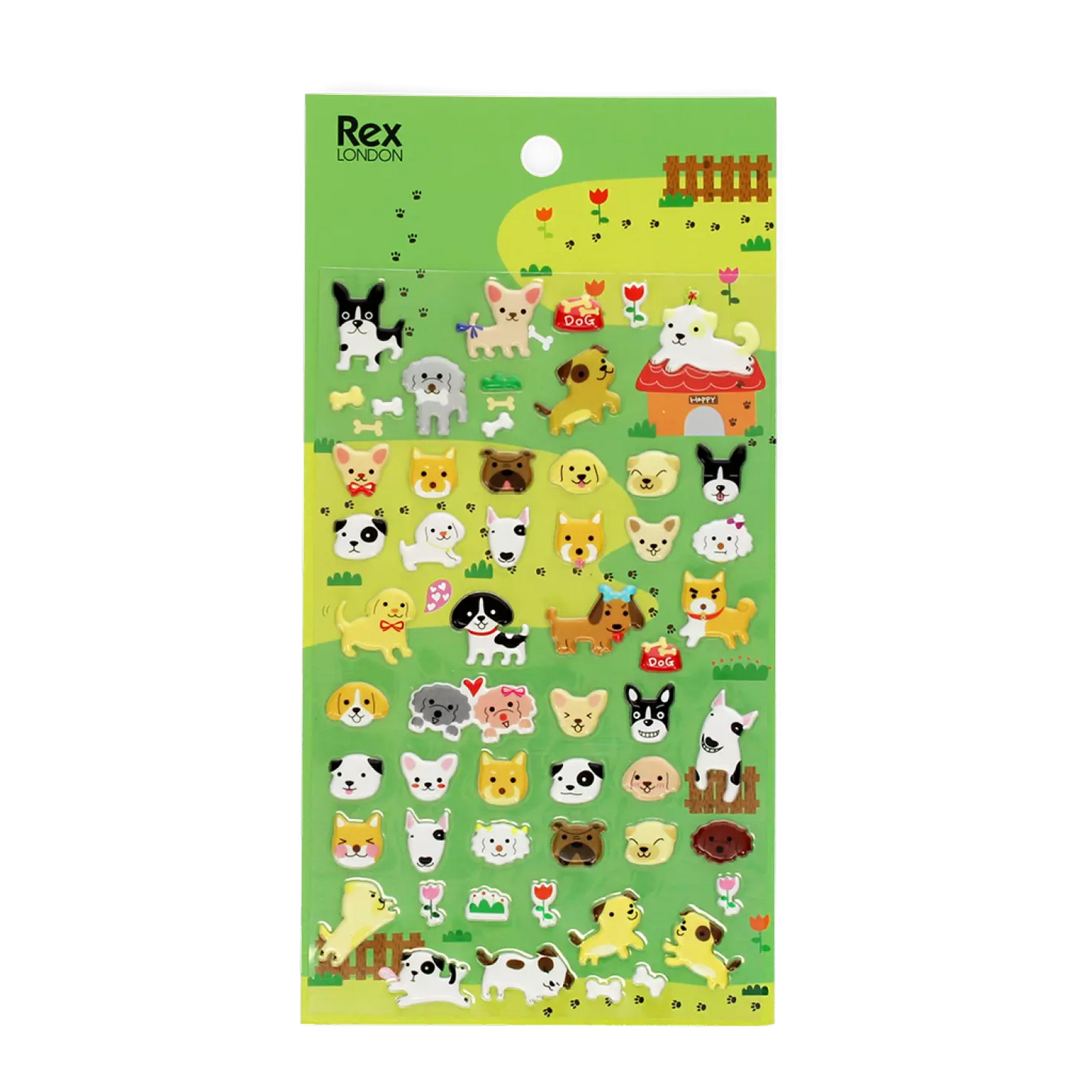 Rex London Puffy Sticker - Dog