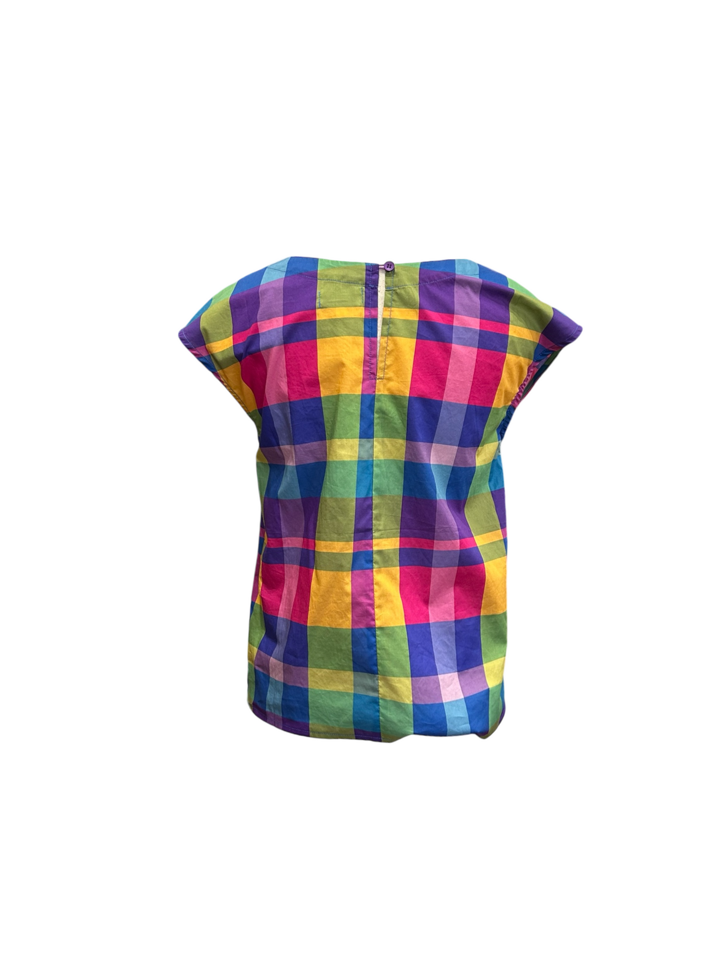 Lindsey Top - big plaid