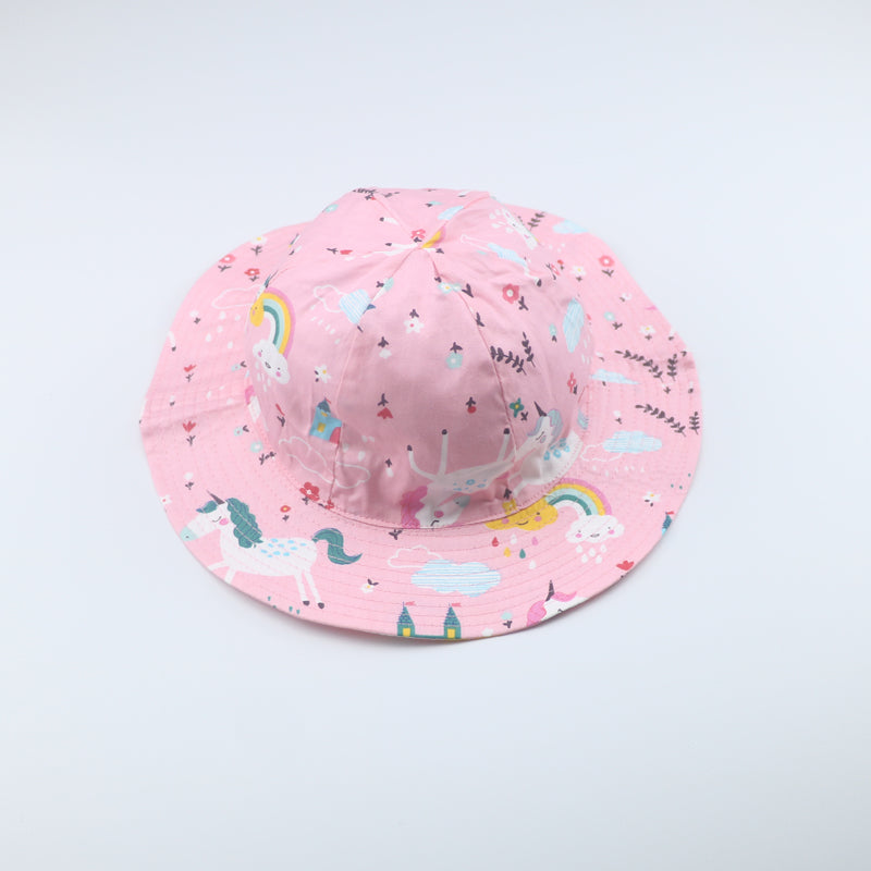 Unicorn reversible bucket hat