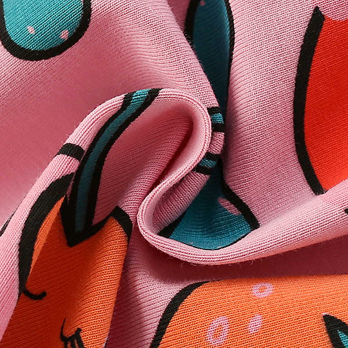 Kawaii Berries Pink Dress
