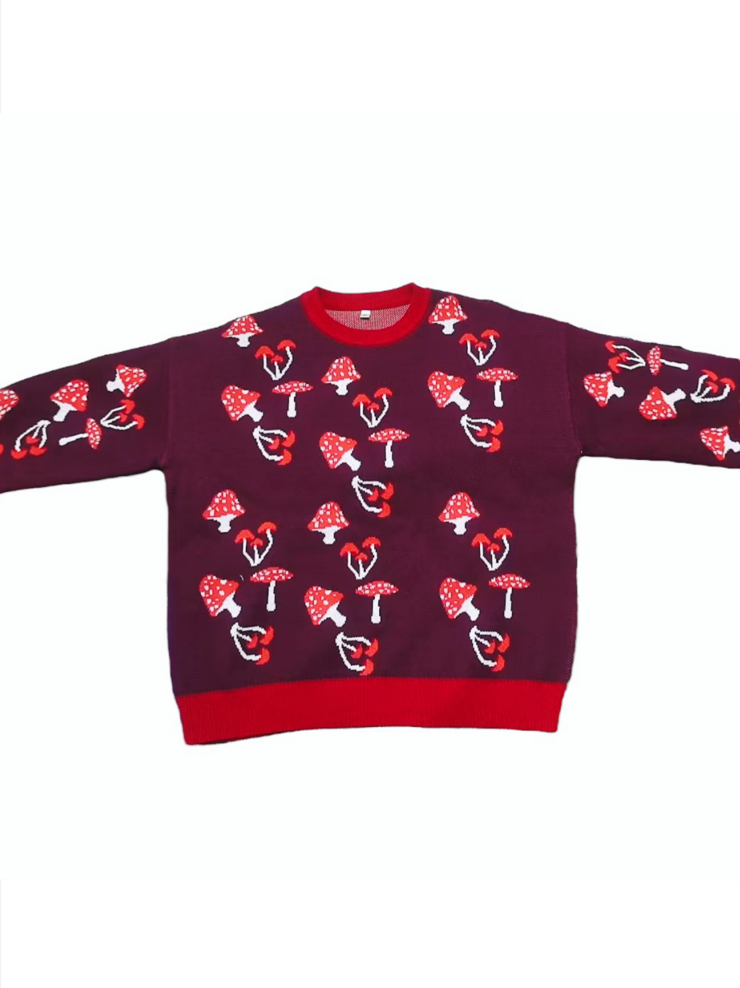 Mushroom Grove – 100% Cotton Knit Pullover