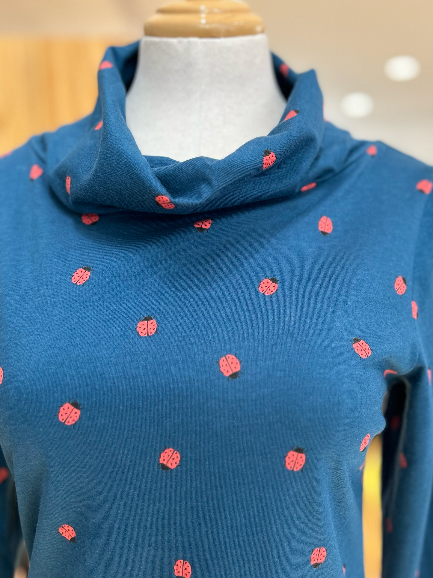 Emma cowl neck top - ladybird