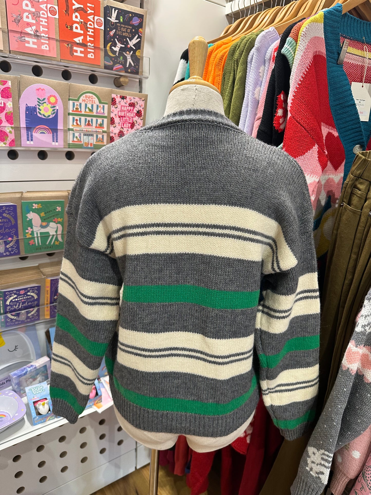 Another striped pullover