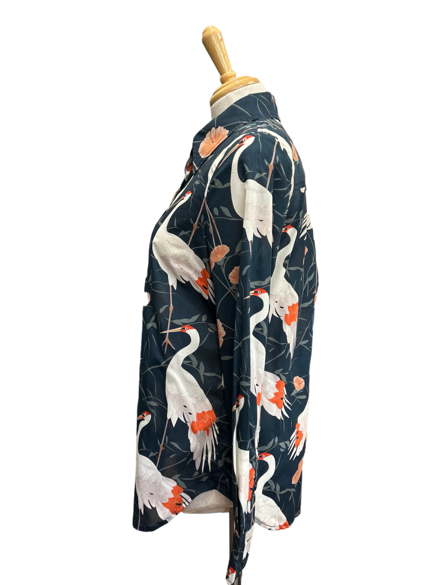 Ivy Collar Shirt - Japanese Crane