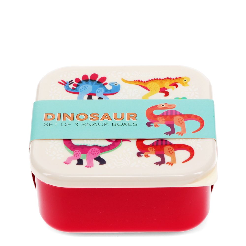 Set of 3 Snack boxes - baby Dino