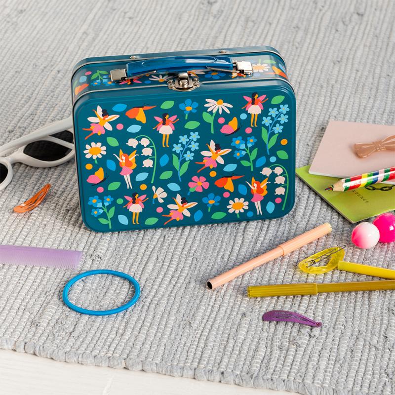 Rex London Tin Case - Faires in the garden