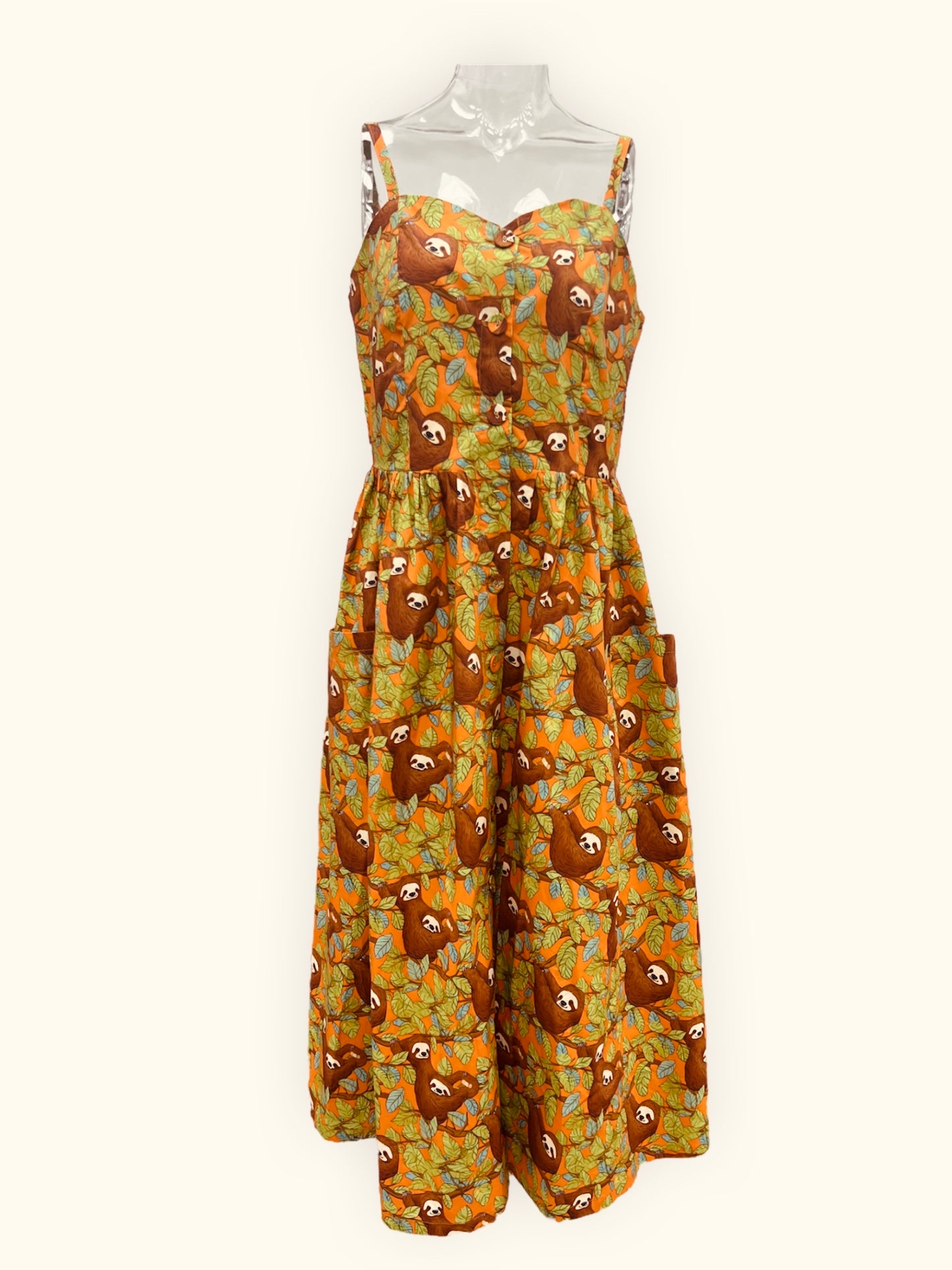Penelope Dress - Sloth