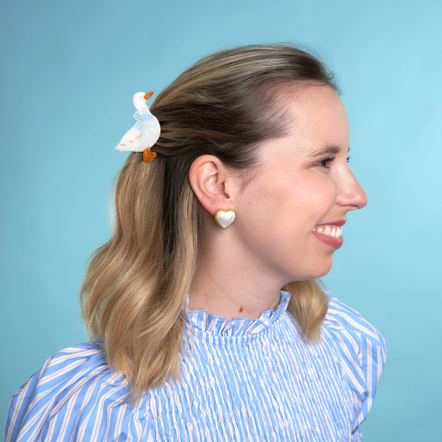 Coucou Suzette GOOSE MINI HAIR CLAW CLAW